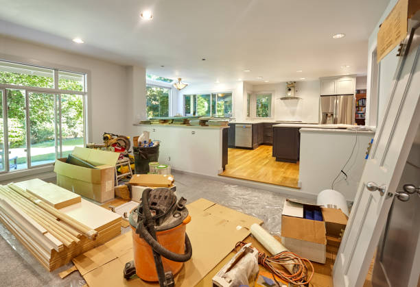 Professional Cabinet Refacing technician working in Fort Myers Beach, FL